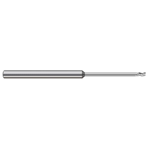 Miniature End Mill - 4 Flute - Square, 0.3125" (5/16), Overall Length: 6"